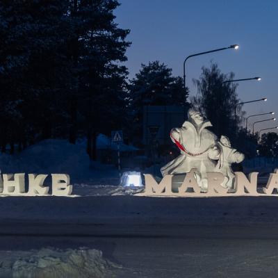 Se Jokkmokkmarket 30c Snow Sculptures9001