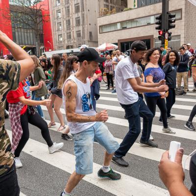 En söndag på Avenida Paulista, pre-covid