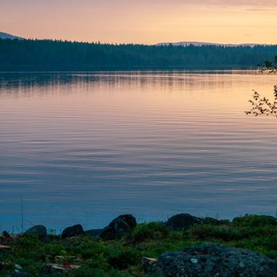 Se Norrbotten Sunset Tranquil Apricotcolors900