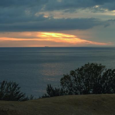 Us California Thepacific Sunset Clouds Ship Far Out900