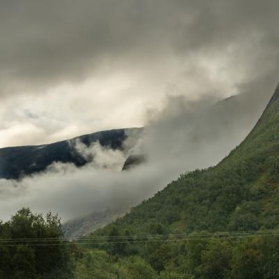 No Sky Clouds Bare Mountains Valley Decidious Forest900