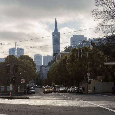 Us Sanfrancisco Highrises Street