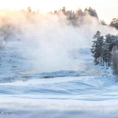 Se Winter Storforsen 30c Snowcovered Steaming900