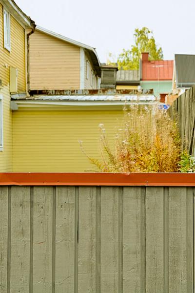 Sweden Yellow Backyard Colours Old Houses