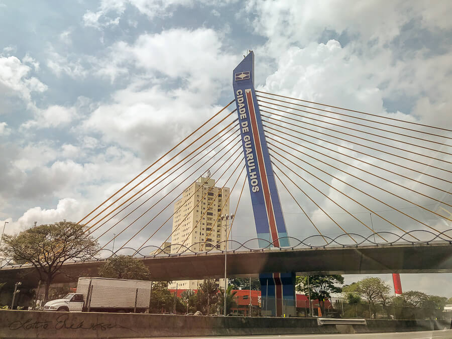 Saopaolo Road Car Bridge Wired Skyscraper900