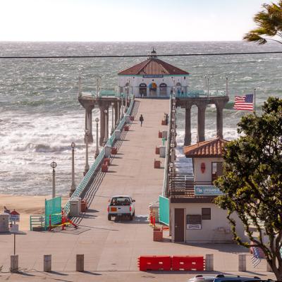 Us California Manhattanbeach Pier Thepacific Windy Waves900